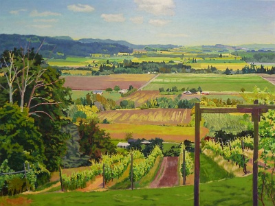 Pinot Blanc Vineyard, Amity